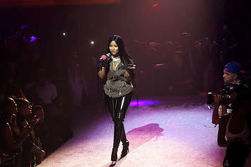 Nicki Minaj performing in 2017.