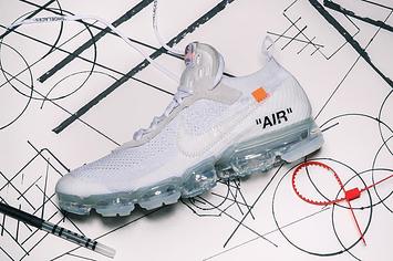 Off White x Nike Air VaporMax All White 2018 Release Date