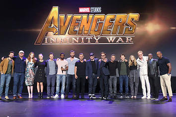 The cast of 'The Avengers: Infinity War'