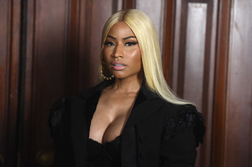 Nicki Minaj attends Marc Jacobs SS18 fashion show