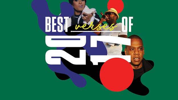 From Jay Z and Kendrick to Offset and Frank Ocean, these were the verses that you had to hit rewind on this year. 