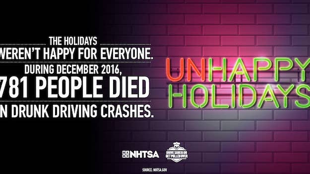 Nothing ruins holiday cheer like drunk driving