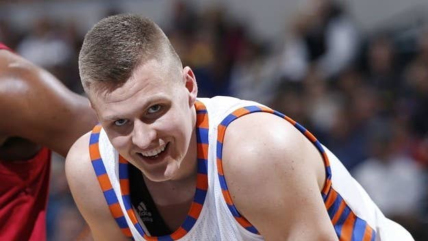 Kristaps didn't understand why KD called him a "unicorn" at first.
