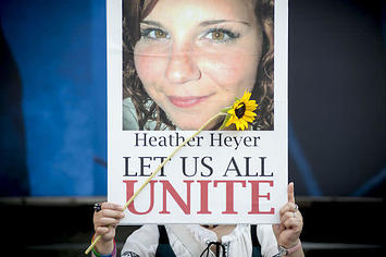 Hether Heyer died in the Charlottesville counter protests.