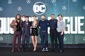 'Justice League' cast in London
