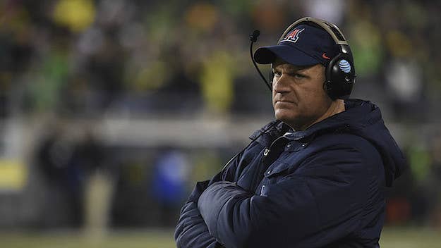 Rich Rodriguez is out as the head coach of Arizona following allegations of sexual harassment.