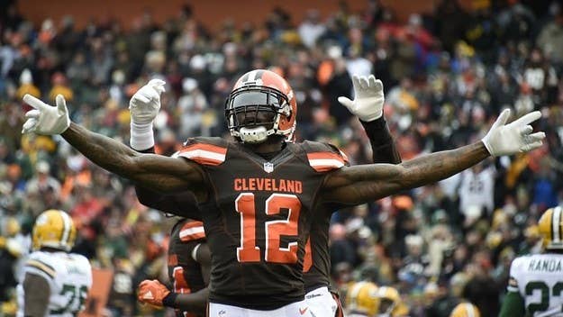 Josh Gordon is making lots of noise now that he's back in the NFL.