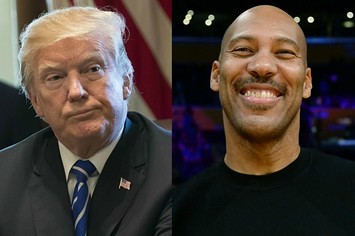 Donald Trump and LaVar Ball have beef.
