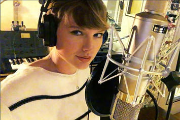 Taylor Swift in the Studio