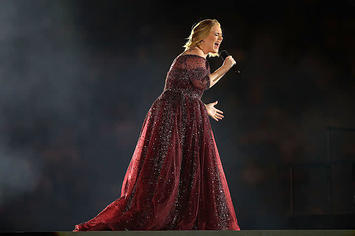 Adele performs at Etihad Stadium on March 18, 2017 in Melbourne, Australia.