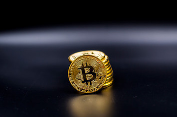 A view of Bitcoin physical coin