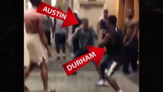 It appears as though Georgia Tech football player Step Durham knocked his teammate Lance Austin out twice in one day earlier this year.