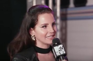 Lana Del Rey speaks with MTV News.