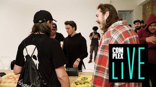 "Complex Live" Hits Post Malone's Pop-Up Shop and Talks Music With Iman Shumpert