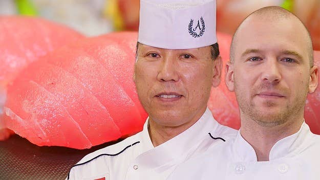 Sean Evans learns hot to make sushi with chef Andy Matsuda. 
