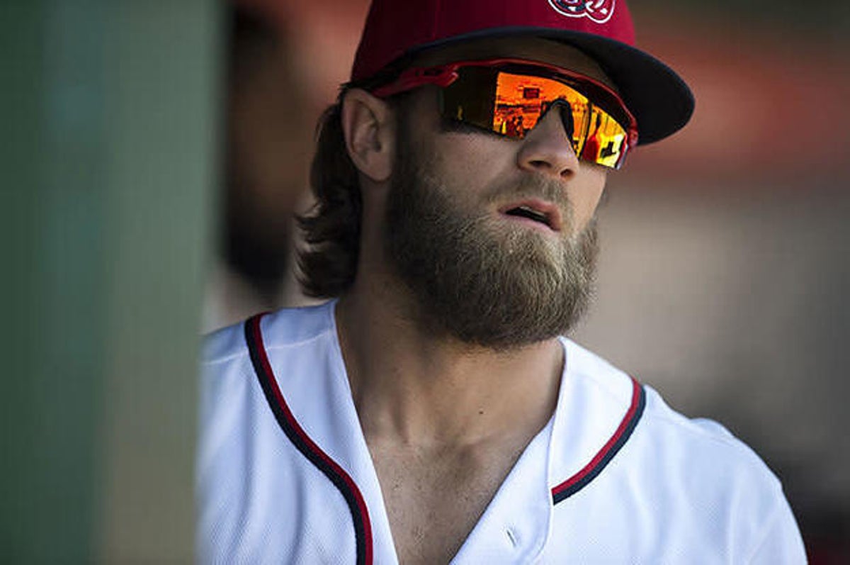 Bryce Harper appears to be rocking cornrows now for some reason