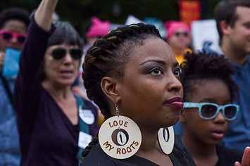 The March for Black Women (M4BW) and the March for Racial Justice (M4RJ) converge