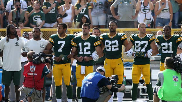 President Donald Trump vigorously attacked athletes who protest during the National Anthem, and the NFL responded—with more acts of NFL protest. 