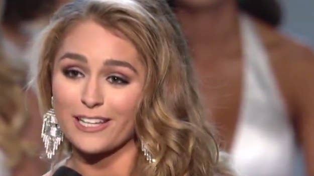 Miss Texas took down Trump over his Charlottesville response to neo-Nazis.