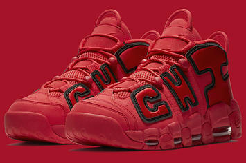 Nike Air More Uptempo QS Chicago Red Release Date Main AJ3138 600
