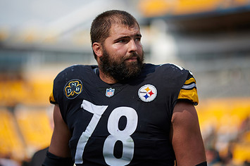 Offensive tackle Alejandro Villanueva #78 of the Pittsburgh Steelers
