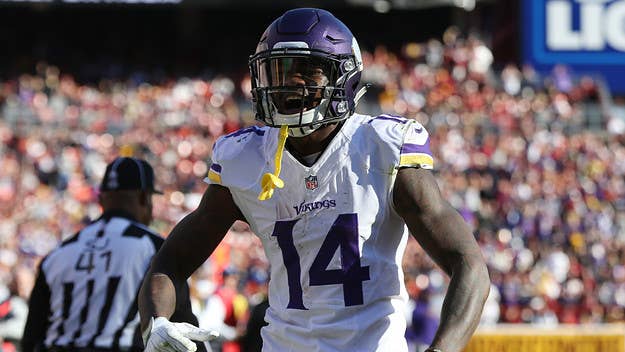 The Vikings wide receiver makes headlines with his fancy footwear, but he's about to blow up on the gridiron this season as Minnesota's No. 1 target.