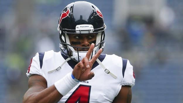 Deshaun Watson won't be back on the field for the Texans this season, but he just sent out a message that should give Texans fans hope.