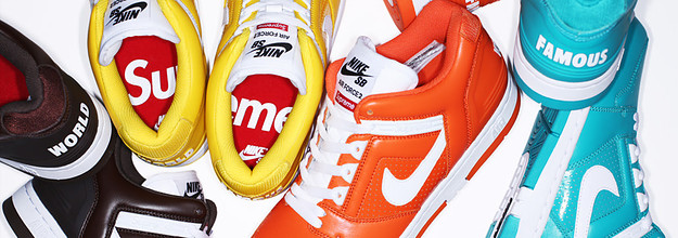 Nike sb supreme world famous online