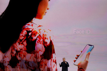 Apple's Phil Schiller speaks during an Apple special event