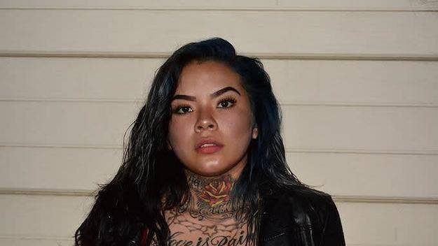 The arrestee has been identified as a member of a California gang, but that didn't stop the internet from thirsting after her.