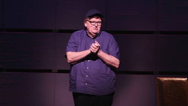Michael Moore responded to Donald Trump's Twitter insults with that ether that makes your soul burn slow.