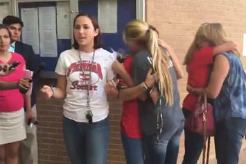 Students mourn the re naming of their San Antonio HS.