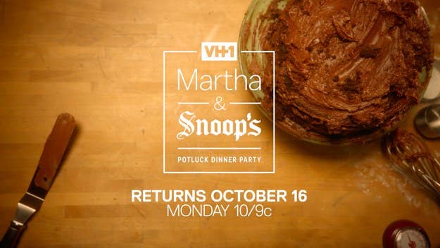 Snoop and Martha are back at it, cooking with love…and a lot of herbs.