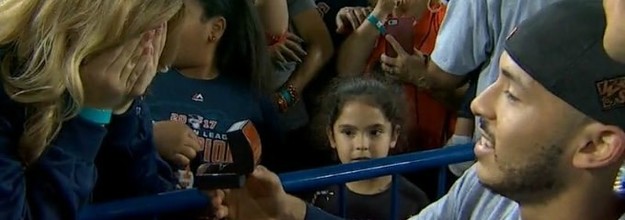 Astros' Carlos Correa wins World Series, proposes to girlfriend  gets a  yes, Houston Astros