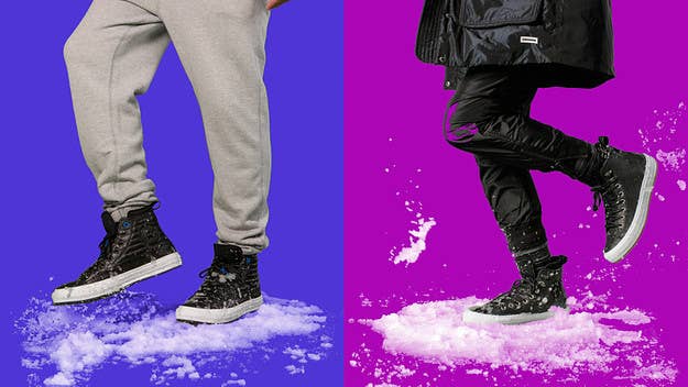 The newly released Converse Counter Climate nubuck boot collection will keep you dry this winter
