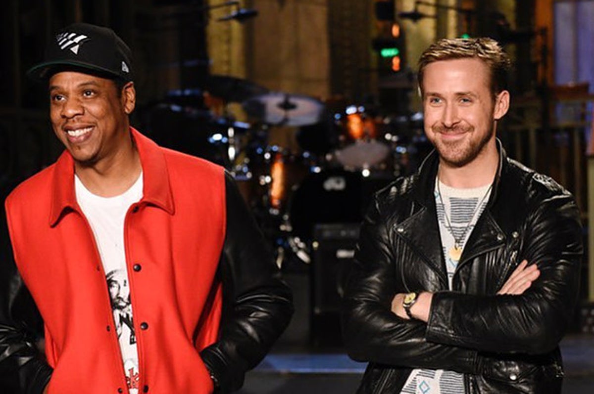 Jay Z appeared on 'Saturday Night Live' wearing a 'Colin K