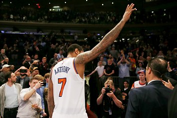 Hoodie Melo: How a lifelong Knicks fan made this jersey come to life 