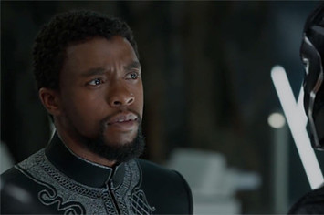 Chadwick Boseman as T'Challa in 'Marvel's Black Panther'