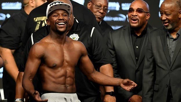 Floyd Mayweather claims he couldn't go broke even if he tried to do it.