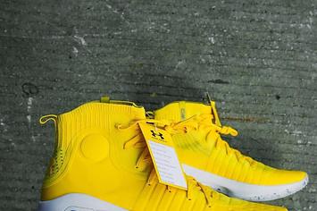 Under Armour Curry 4 Yellow