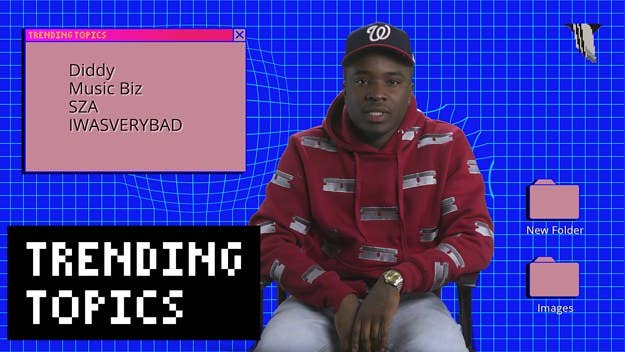 The artist formerly known as Jay IDK dropped by for the latest episode of Trending Topics.