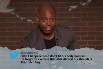 Dave Chappelle on "Mean Tweets."