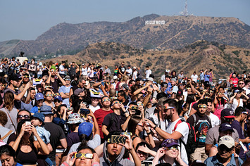Los Angeles solar eclipse viewing