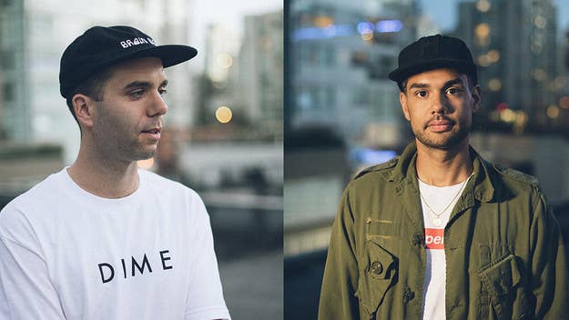 The Vancouver production duo have released their first original song featuring the HBK gang rapper. 