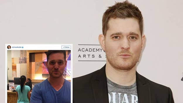 Canadian crooner Michael Bublé apologizes for controversial Instagram post
