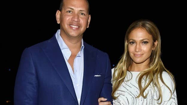 Alex Rodriguez posted a video of him working out with Jennifer Lopez at his UFC Gym in Florida.
