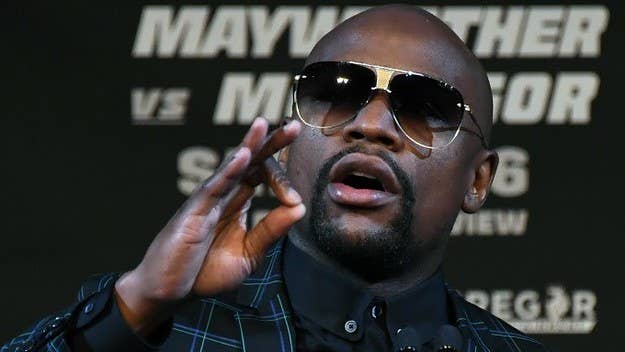 Floyd Mayweather says Paulie Malignaggi served as a spy for him while sparring with Conor McGregor.