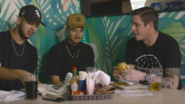 Flosstradamus sit down for some burgers in interview with connossieur Jimmy Hurlston.