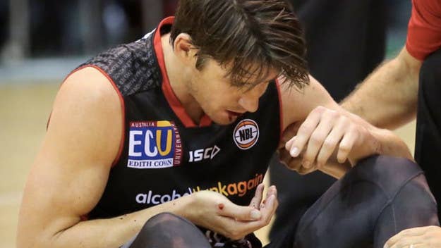 Things got heated in the NBL last night