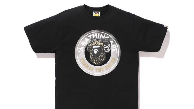 Two reinterpretations of classic A Bathing Ape designs look great on these T-shirts.